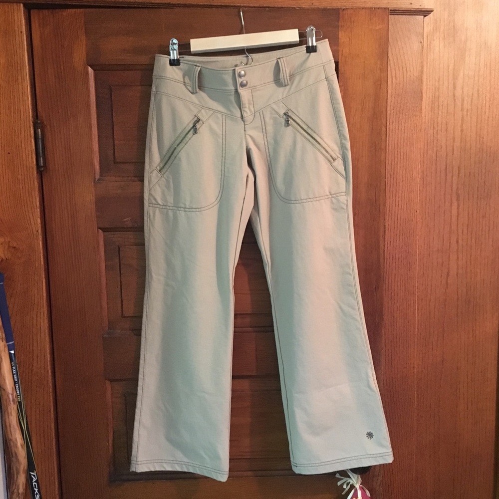 ATHLETA Tan Stretch Cargo